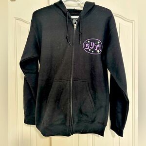 OLIVIA RODRIGO GUTS ZIP HOODIE SIZE SMALL